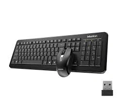 Беспроводная клавиатура + мышь MT-C4120 2.4G Wireless Combo black  US+RU image