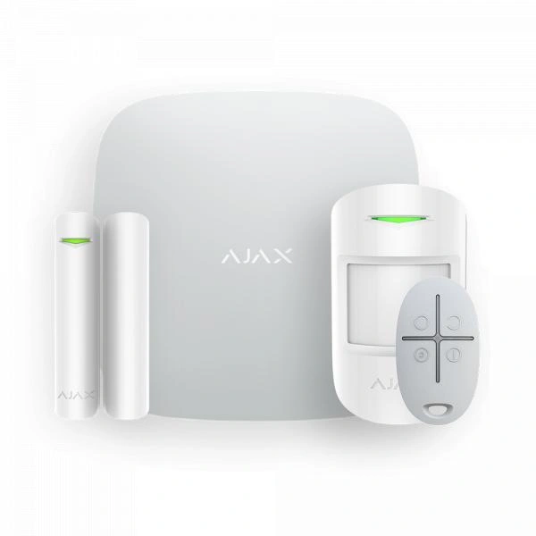 Ajax StarterKit Cam white EU комплект охранной сигнализации image